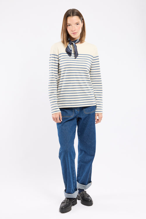 Striped top - thick cotton - Armor-lux - 3