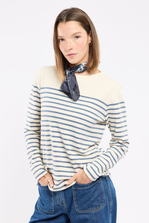 Striped top - thick cotton - Armor-lux - 1