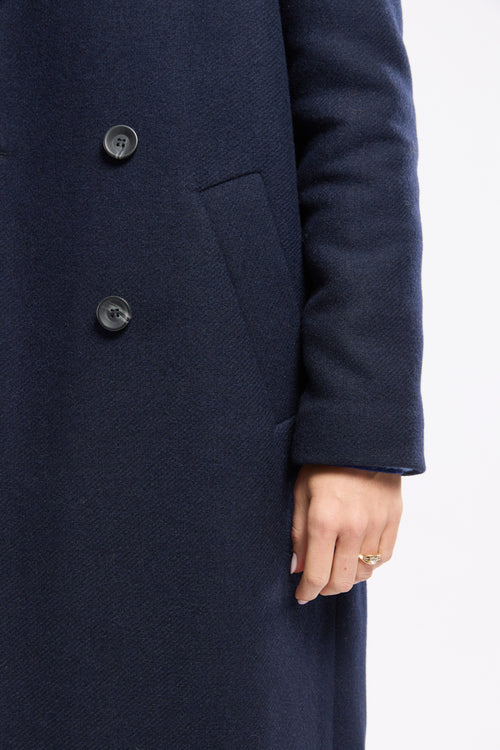 Long peacoat - wool - Armor-lux - 5