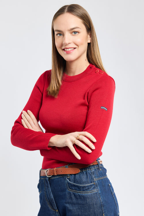 Pullover im Marine-Stil Paimpol - aus Wolle und Acryl - Armor-lux - 2