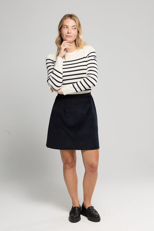 Pull marin rayé Paimpol - laine et acrylique - Armor-lux - 3