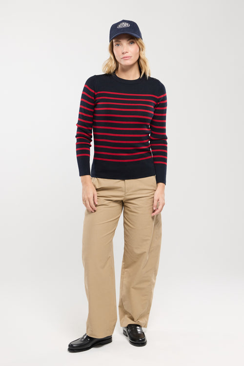 Fisherman jumper Paimpol - wool and acrylic - Armor-lux - 3