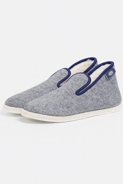 Plain slippers - wool - Armor-lux - 1