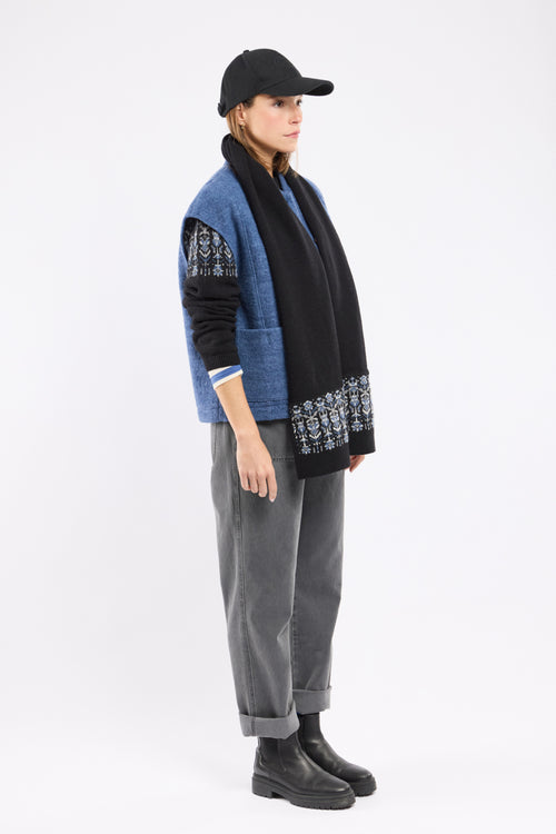 Écharpe jacquard - laine - Armor-lux - 3