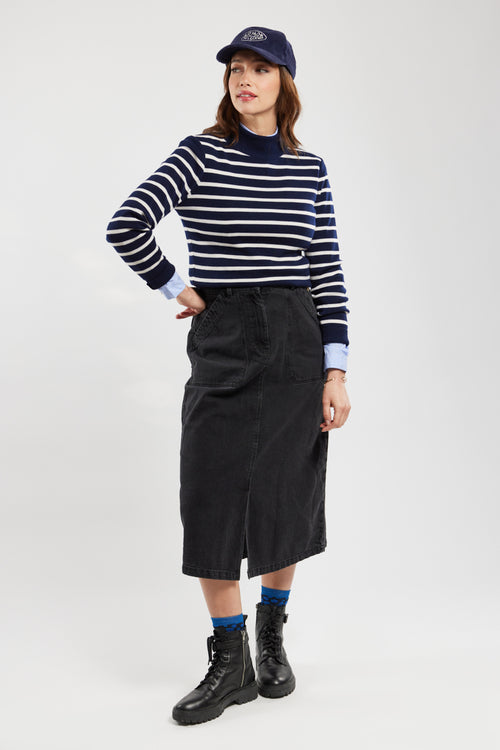 Striped jumper Héritage - merino wool - Armor-lux - 4