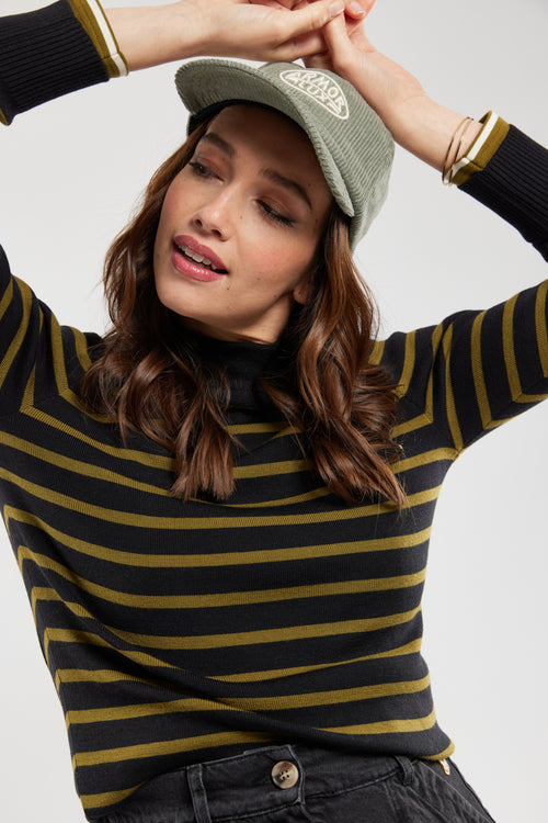 Turtle-neck jumper - merino wool - Armor-lux - 5