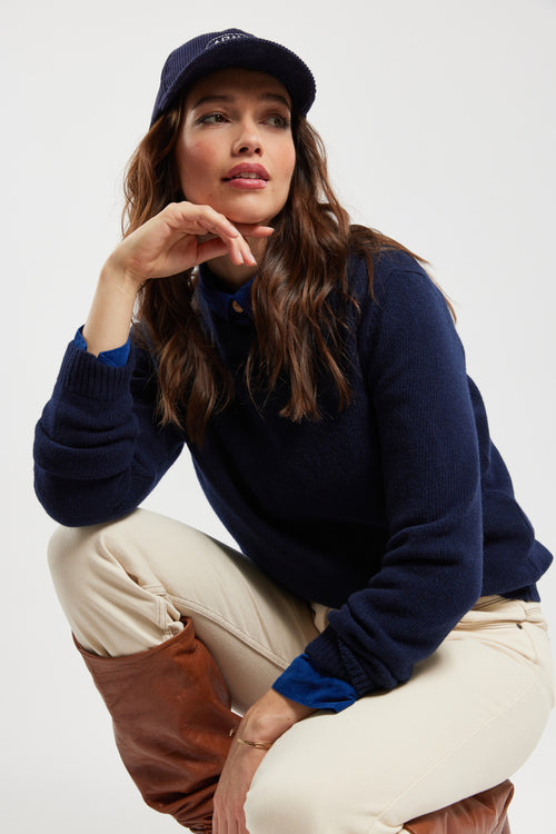 Cropped jumper Heritage - wool - Armor-lux - 3