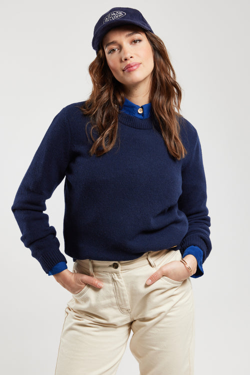 Cropped jumper Heritage - wool - Armor-lux - 1