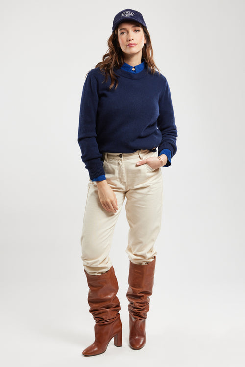 Cropped jumper Heritage - wool - Armor-lux - 4