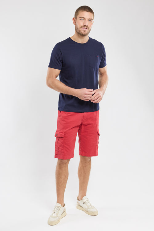 Cargo Bermuda shorts - cotton - Armor-lux - 1