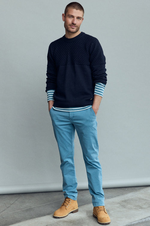 Straight cut chinos - cotton - Armor-lux - 1