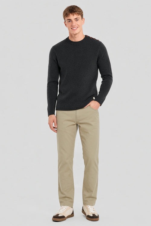 Straight-cut chinos - cotton - Armor-lux - 1