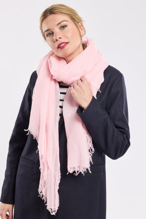 Stole with fringe - Armor-lux - 1