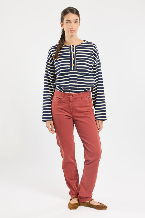 Pantalon coupe droite - coton - Armor-lux - 5