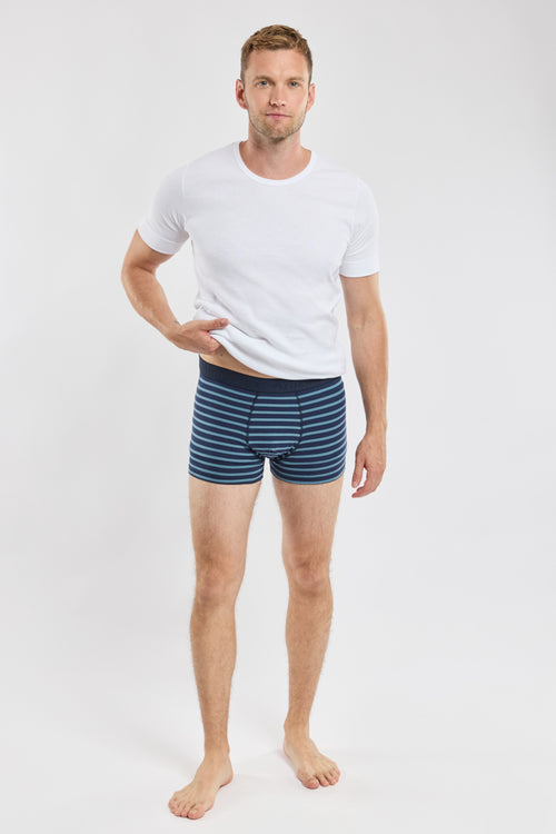 Boxer rayé - coton léger biologique - Armor-lux - 4