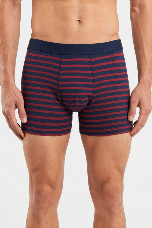 Gestreifte Boxershorts - Bio-Baumwolle - Armor-lux - 2