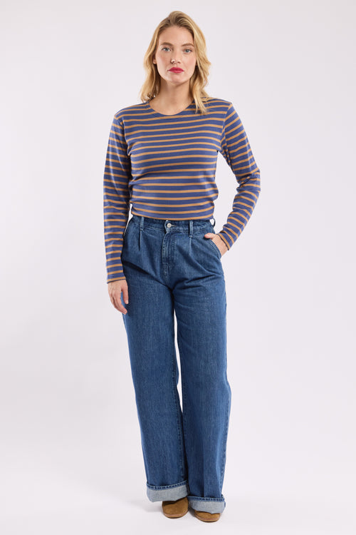 Shirt im Marine-Stil - aus rustikaler Baumwolle - Armor-lux - 4