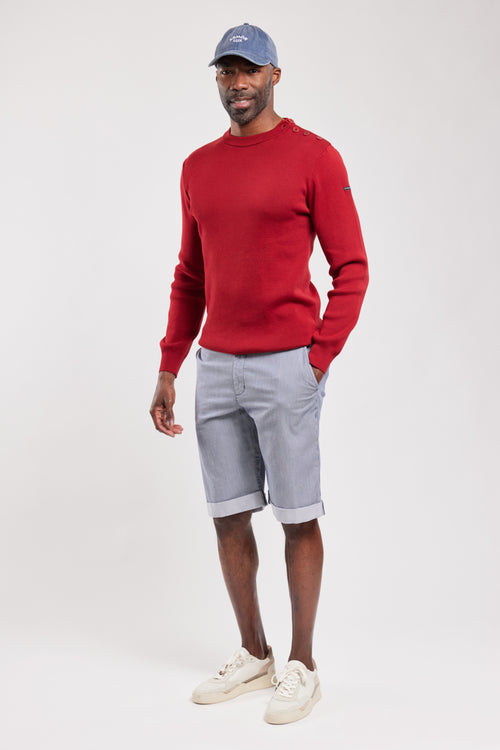 Bermuda rayé - coton - Armor-lux - 1