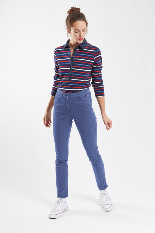 Slim-fit trousers - cotton - Armor-lux - 1