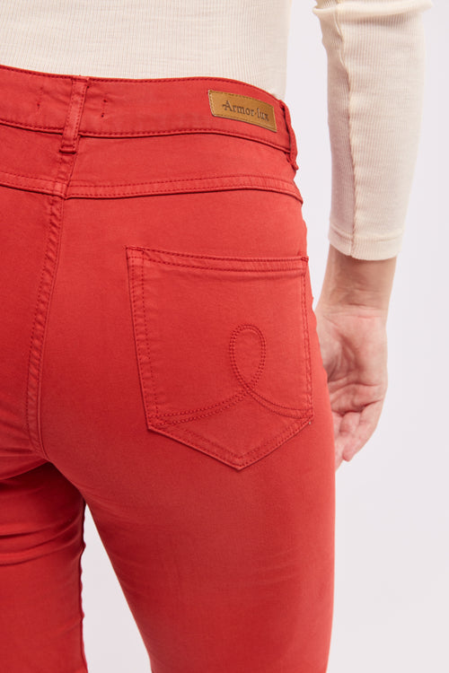 Slim-fit trousers - cotton - Armor-lux - 4