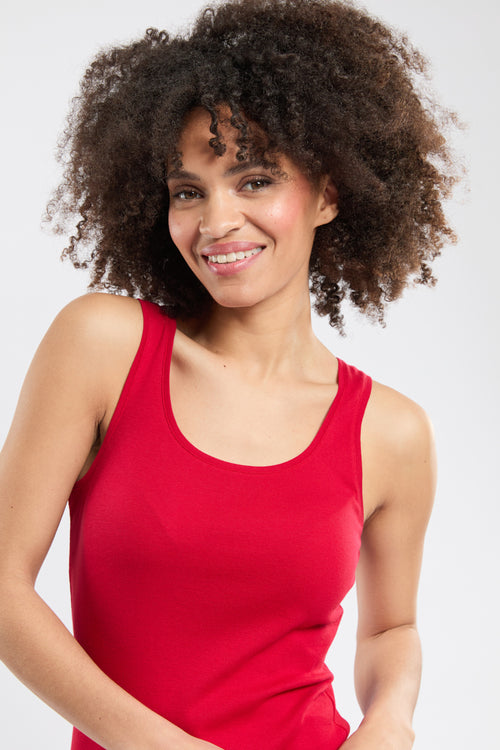 Plain tank top - light organic cotton - Armor-lux - 1