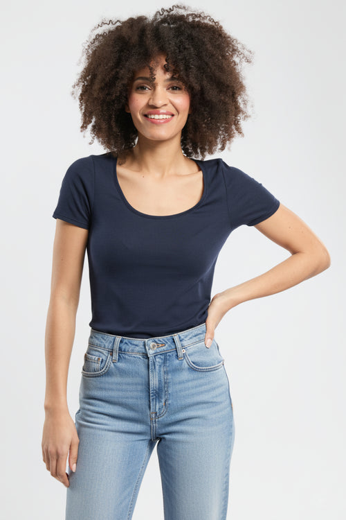 Plain T-shirt - light organic cotton - Armor-lux - 1