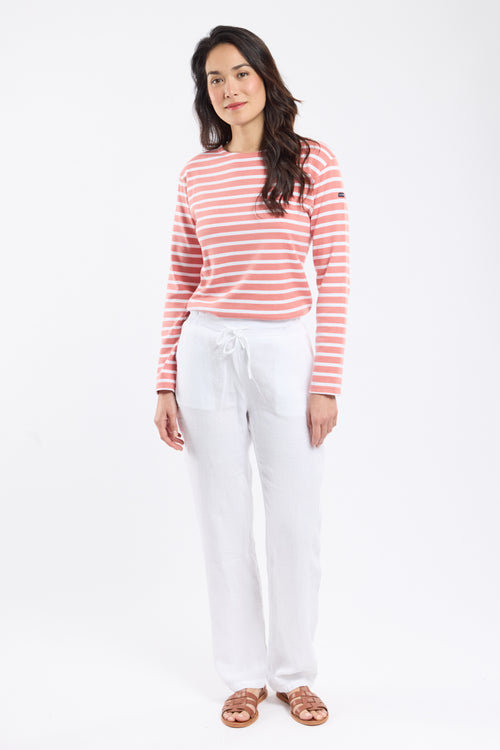 Hose mit elastischem Bund  – Leinen - Armor-lux - 1