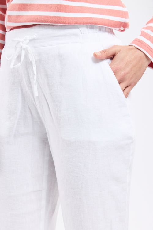 Pantalon taille élastique  - lin - Armor-lux - 3