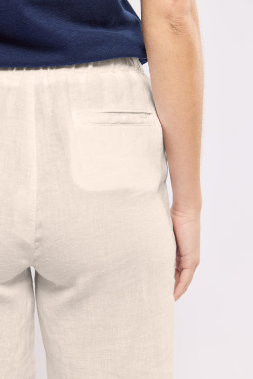 Hose mit Gummizug in der Taille – Leinen - Armor-lux - 4