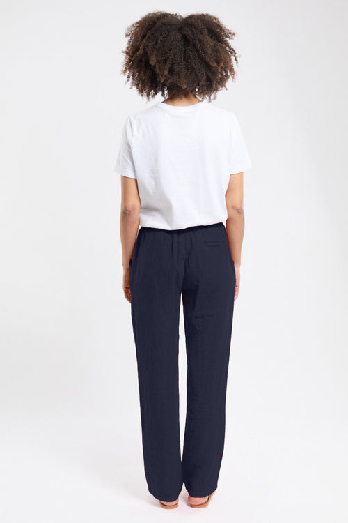 Pantalon taille élastique  - lin - Armor-lux - 2