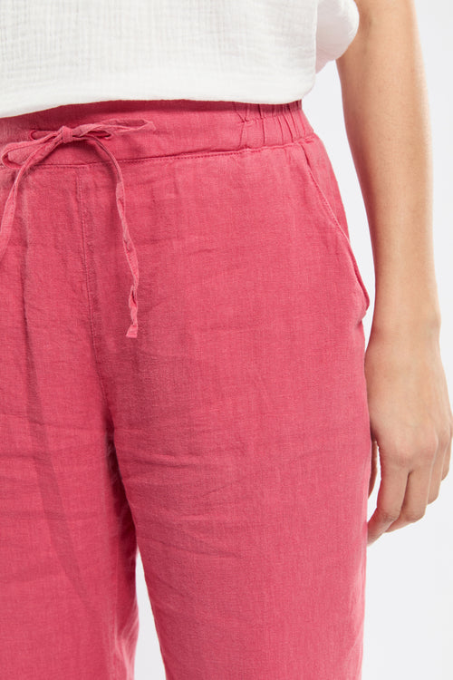 Hose mit Gummizug in der Taille – Leinen - Armor-lux - 2