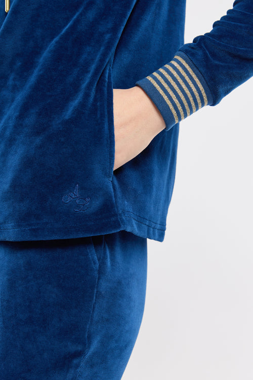 Zipped velvet jacket - cotton - Armor-lux - 4