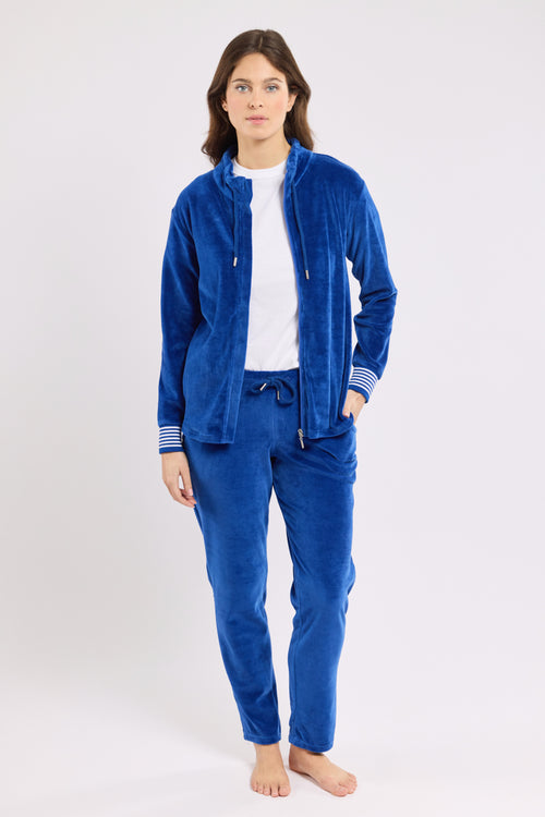 Zipped velvet jacket - cotton - Armor-lux - 4