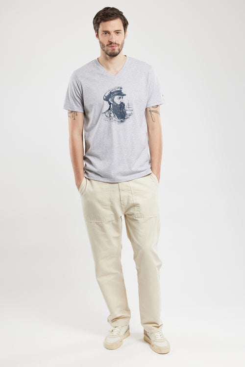 T-Shirt „Marine“ – leichte Baumwolle - Armor-lux - 2