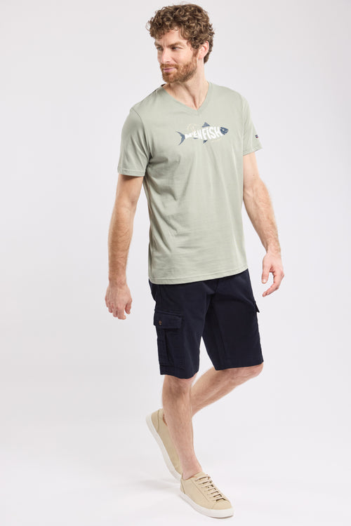 Printed T-shirt – lightweight cotton - Armor-lux - 4