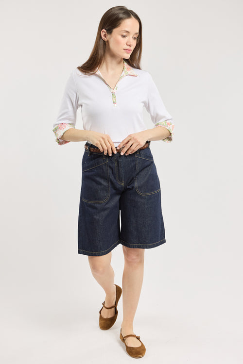 Poloshirt mit Blumenmuster – Baumwolle - Armor-lux - 3