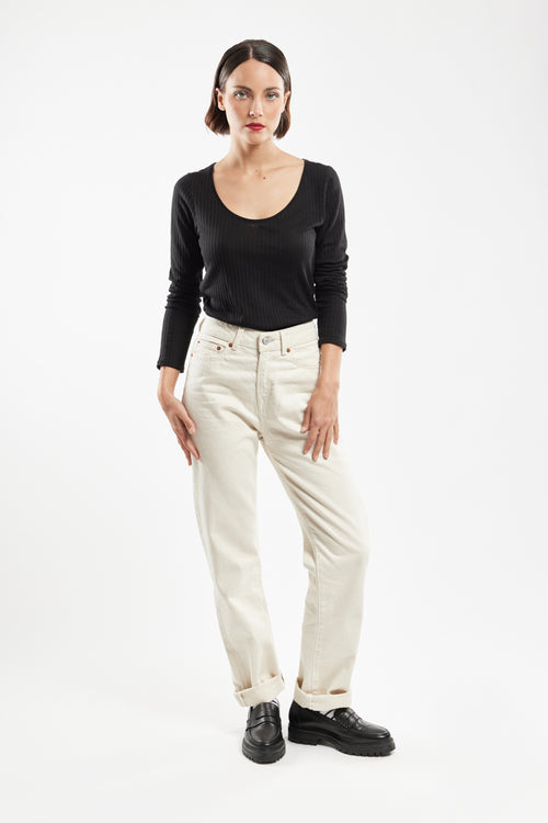 Long-sleeved t-shirt - Lyocell and cotton - Armor-lux - 4