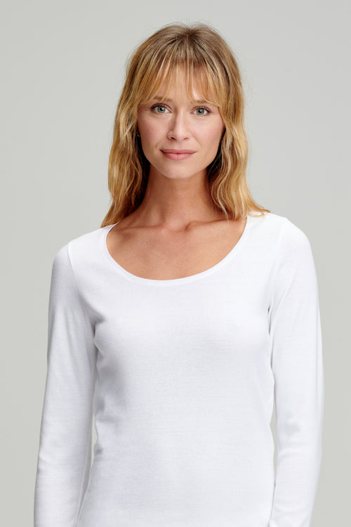 T-shirt manches longues - coton et kapok - Armor-lux - 2