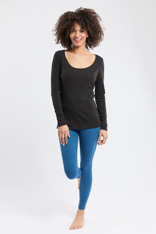 Long-sleeved T-shirt - cotton and kapok - Armor-lux - 4