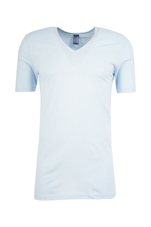 Plain V-neck T-shirt - light organic cotton - Armor-lux - 4