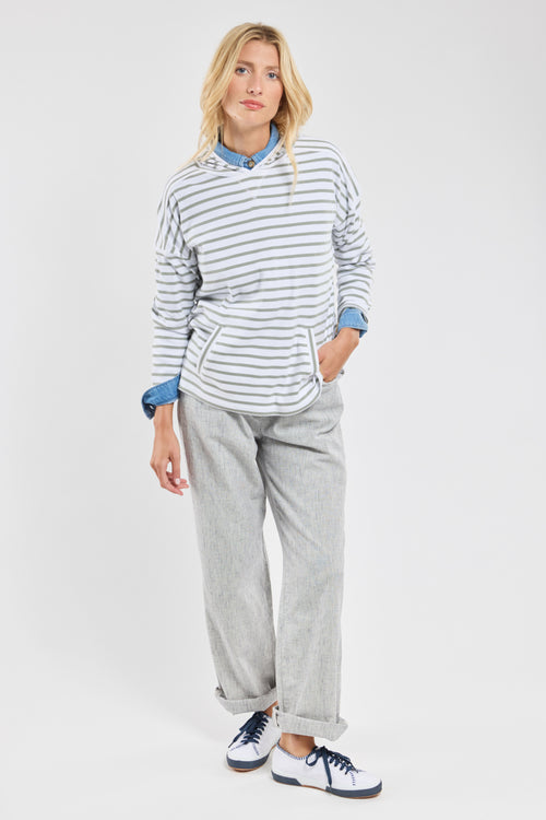 Matrosenshirt mit Kapuze – dicke Baumwolle - Armor-lux - 4