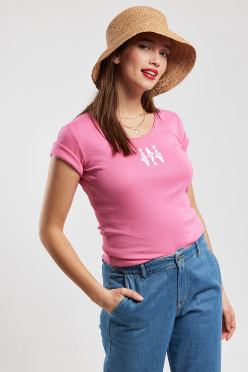 T-Shirt „3 Fische“ – leichte Baumwolle - Armor-lux - 4