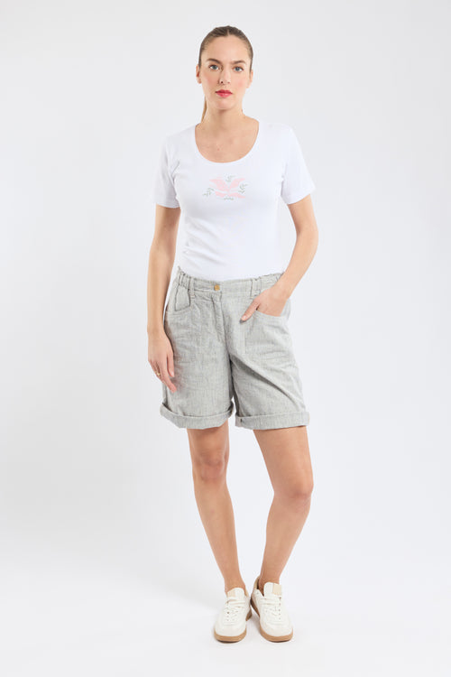 T-shirt végétal - coton léger - Armor-lux - 4