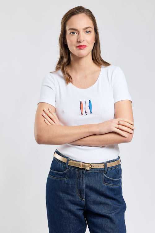 Sardines T-shirt - light cotton - Armor-lux - 1