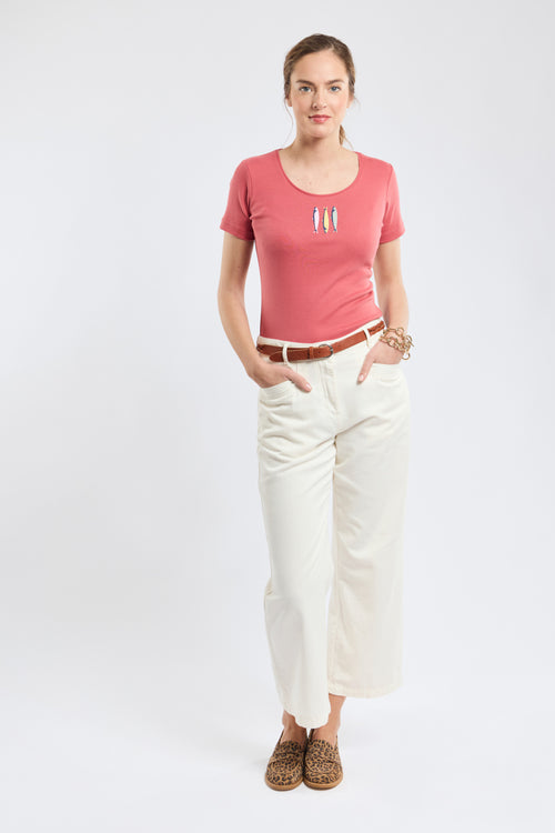 T-shirt sardines - coton léger - Armor-lux - 3