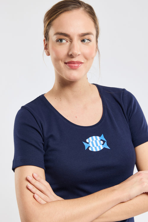 T-Shirt „Fisch“ – leichte Baumwolle - Armor-lux - 2