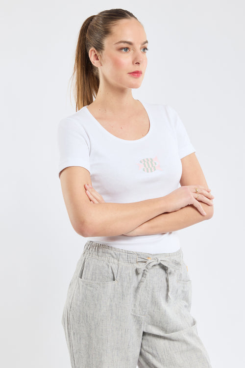 T-shirt poisson - coton léger - Armor-lux - 4