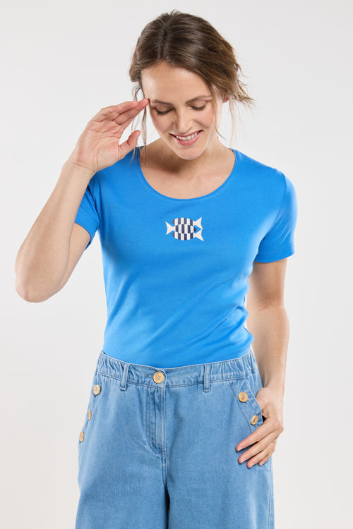 T-shirt poisson - coton léger - Armor-lux - 1