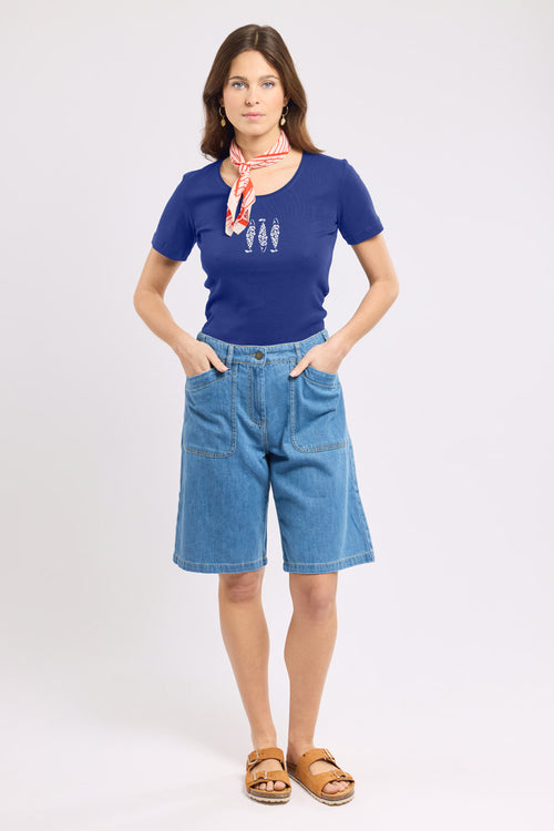 Bedrucktes T-Shirt - leichte Baumwolle - Armor-lux - 3