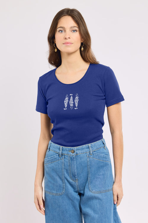 Bedrucktes T-Shirt - leichte Baumwolle - Armor-lux - 1